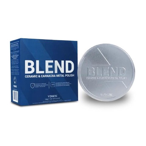 Blend Metal Polish 150g - Polidor de Metais com Carnaúba e Sio2 Alto Brilho
