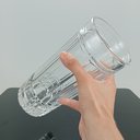 Ver imagem 4 de Vaso Decorativo Cachepô 24x10x10cm Vidro Transparente