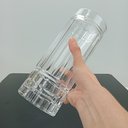 Ver imagem 5 de Vaso Decorativo Cachepô 24x10x10cm Vidro Transparente