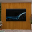 Ver imagem 7 de Painel para TV até 85 Polegadas Ripado com LED 100% MDF 250CMX218CM Supremo Marrom