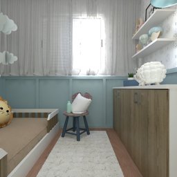 Kit Cori com Cama Solteiro e Armário Baixo Montessoriano  - 3