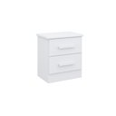 Ver imagem 1 de Mesa de Cabeceira New Athos Branco - D'doro