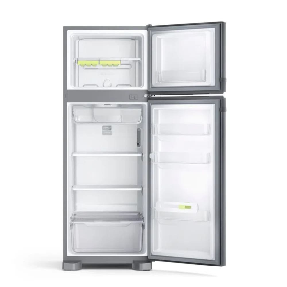 Geladeira Consul Frost Free Duplex 340 Litros com Prateleiras Altura Flex Inox - Crm39ak - 220v - 3