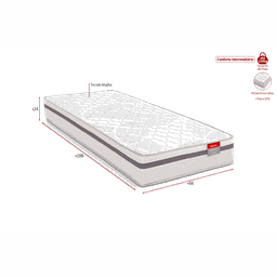 Colchão Solteiro Molas Ensacadas Comfort 88x188x24 Reconflex - 5