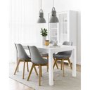 Ver imagem 4 de Cadeira Polipropileno Madeira Saarinen Wood Espresso Móveis