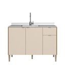 Ver imagem 2 de Balcão de Cozinha para Pia 120 Cm Soul 3 Portas 1 Gaveta Freijó/soft - Kits Paraná