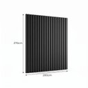 Ver imagem 3 de Painel para TV até 65 Polegadas MDF 270cm x 200cm Preto