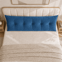 Ver imagem 2 de Almofada Encosto Triangular Cama Leitura Cabeceira Suede