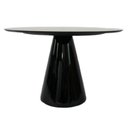 Ver imagem 2 de Mesa de Jantar Cone 70cm Laqueada Preto