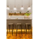 Ver imagem 6 de Banqueta Alta Industrial em Aço Tolix Espresso Móveis Marrom/Bronze