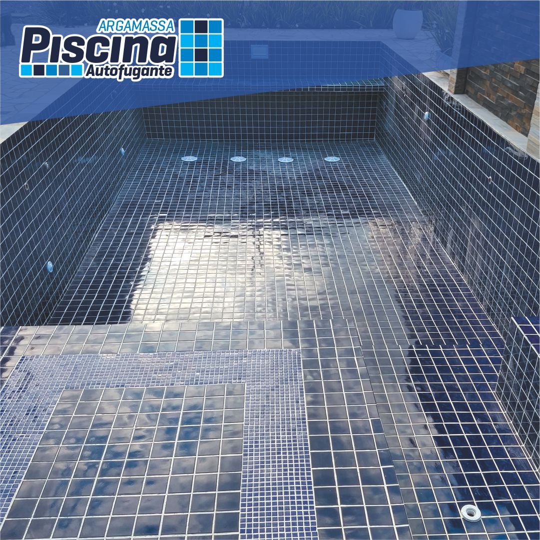 Rejunte Piscina Impermeável Cor Azul Celeste 18kg - 5