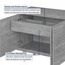 Ver imagem 7 de Buffet Aparador 4 Portas 180cm em MDF para Sala de Jantar Delux