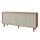 Ver imagem 3 de Buffet Aparador 4 Portas 180cm em MDF para Sala de Jantar Delux