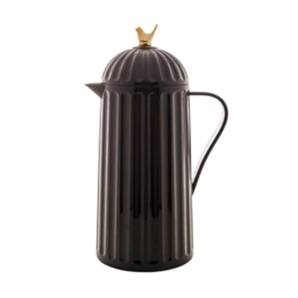 Garrafa Térmica Plástico Bird 1L Bon Gourmet Preto - 1