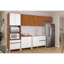 Ver imagem 5 de Armário Aéreo P/ Cozinha Denver Ph 3103 C/ 2 Portas Ripadas 80cm Freijo Rocks - Herval