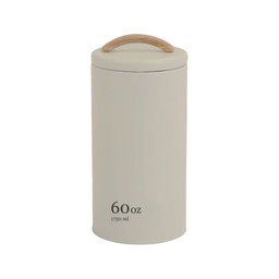 Pote Mantimentos Sense 1,75l - Bege - 1