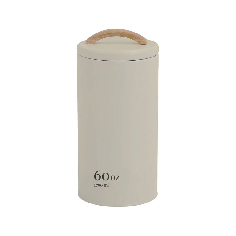Pote Mantimentos Sense 1,75l - Bege