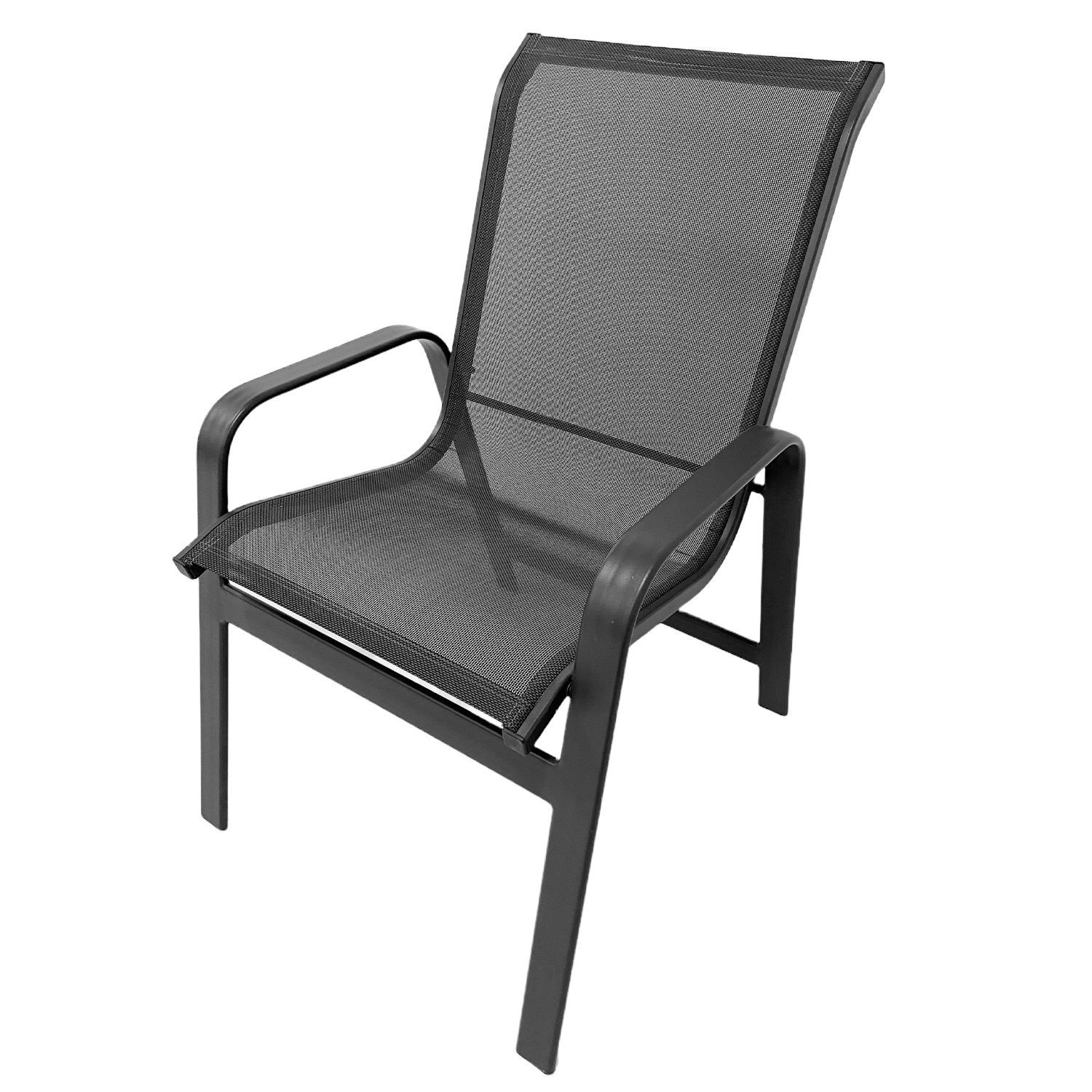 Cadeira em Alumínio e Tela Sling Lótus Voratto Móveis - 6
