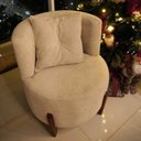 Ver imagem 5 de Kit 2 Poltronas Orgânica Curva Luna Boucle Bege - Montanaris Decor