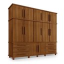 Ver imagem 1 de Guarda Roupa Casal Londres Carvalho New - Luapa Móveis