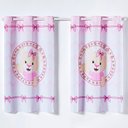 Ver imagem 1 de Cortina Kids Infantil 2,00M X 1,30M Ursinha Rosa
