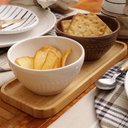 Ver imagem 6 de 24 Petisqueiras Bandejas de Bambu Restaurante 28x11cm Tábua de Frios Petiscos Hire Lyor