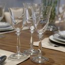 Ver imagem 2 de Jogo de Taças para Vinho Branco em Cristal Angela com 6 Peças 185ml Crystalex