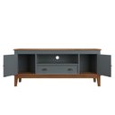 Ver imagem 3 de Rack 2 Portas e 1 Gaveta - Cor: Cinza