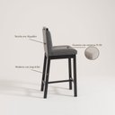 Ver imagem 5 de Banqueta Madeira Maciça Dani