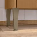 Ver imagem 5 de Balcão 3 Portas 1 Gaveta 120cm Soul Marrom/Freijó/Caramelo