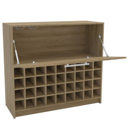 Aparador Bar com Adega e 1 Porta Basculante Floresta - 6 Aparador Bar com Adega e 1 Porta Basculante Floresta - 6