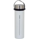 Ver imagem 1 de Enjoy Garrafa Térmica 23x6x6cm 450ml Inox Branco Parede Dupla
