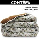 Ver imagem 2 de Edredom Casal de Malha 100 Algodão e Plush Dupla Face Antialérgico 235x240cm - BF Colchões