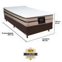 Ver imagem 4 de Cama Box + Colchão Super Star Solteirão 96x203 King Star