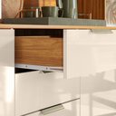 Ver imagem 6 de Cozinha Compacta Pitaya 7 Portas 2 Gavetas - Cinamon Touch/Off White