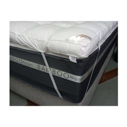 Pillow Top De Fibras Siliconizadas Plumasul 090X190X007 - 3
