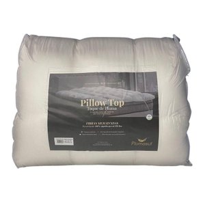Pillow Top De Fibras Siliconizadas Plumasul 090X190X007