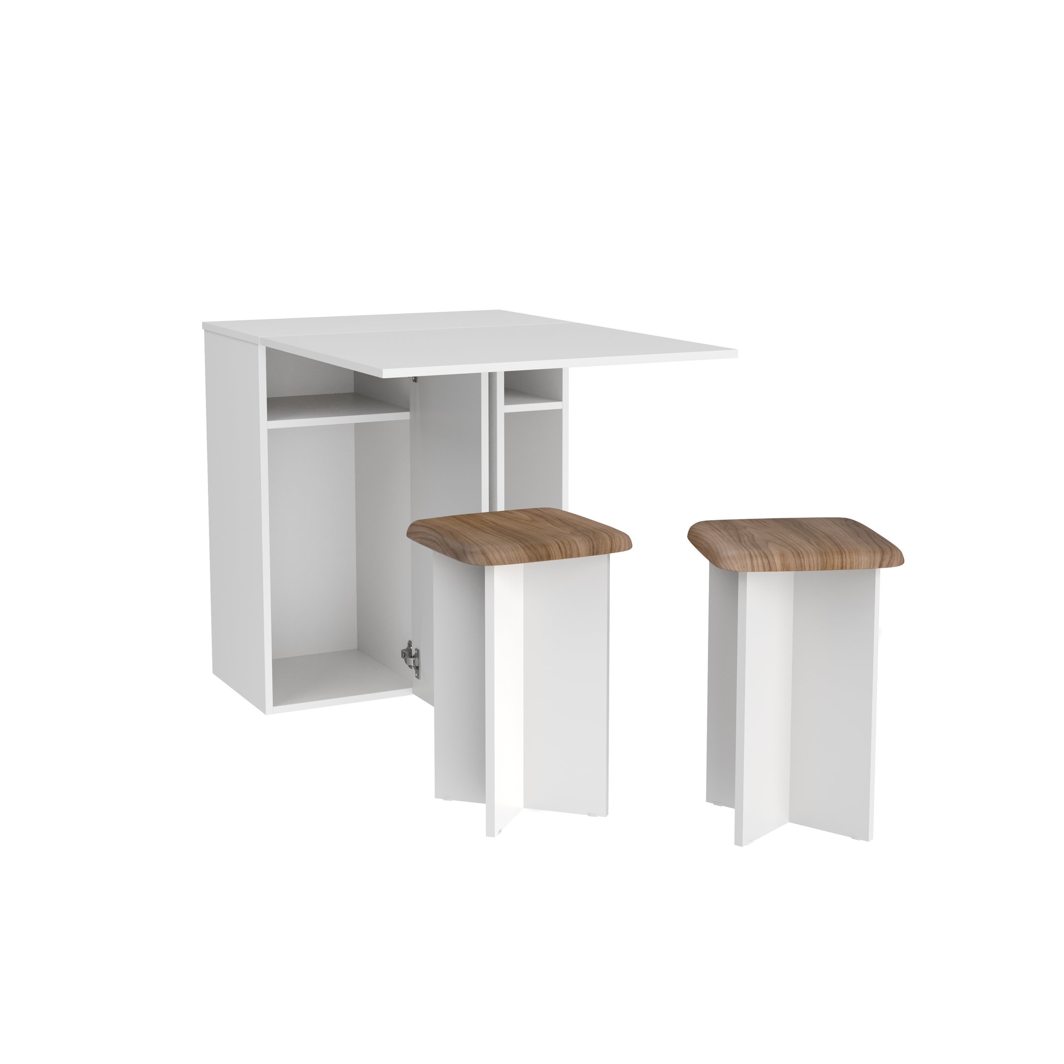 Conjunto Mesa Dobrável 2 Banquetas BA500 DJD - 2