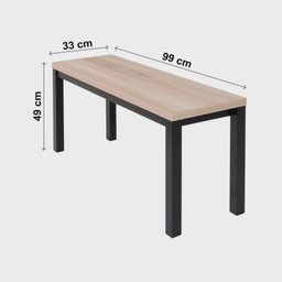Banco MDP/Aço 99cm Mega  - 3