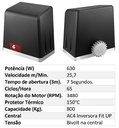 Ver imagem 2 de Motor P/ Portão Deslizante Dz Delta Fit 800 Bivolt 3 m 7 s Venti-Delta