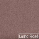 Ver imagem 7 de Kit Diva Recamier Diana 160cm Lado Esquerdo e 02 Poltronas Classic Linho Rosê - ADJ Decor