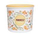 Ver imagem 2 de Tupperware Pote Porta Mantimento Caixa Floral Arroz 5kg Pote Porta Mantimento