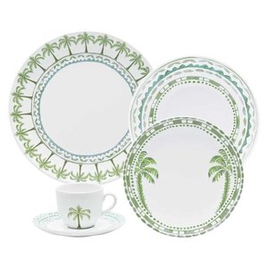 Aparelho de Jantar/chá Oxford 20pcs M. Order Tropical