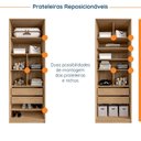 Ver imagem 3 de Guarda-Roupa Planejado Joy com Gaveteiro CabeCasa MadeiraOriginals