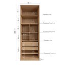 Ver imagem 5 de Guarda-Roupa Modulado Joy com Gaveteiro CabeCasa MadeiraOriginals