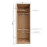 Guarda-Roupa Modulado Joy com Cabideiro CabeCasa MadeiraMadeira - 5