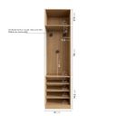 Ver imagem 4 de Guarda-Roupa Modulado Joy com Sapateira CabeCasa MadeiraOriginals
