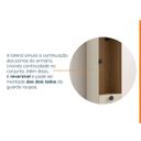 Ver imagem 7 de Guarda-Roupa Modulado Joy com Sapateira CabeCasa MadeiraOriginals Cinza/Sereno/Avena