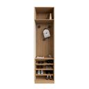 Ver imagem 3 de Guarda-Roupa Modulado Joy com Sapateira CabeCasa MadeiraOriginals Cinza/Sereno/Avena