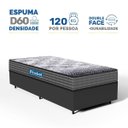 Ver imagem 5 de Cama Box com Colchão de Espuma D60 Double Face Guarda Costas Comfort Force Probel Solteiro 88cm